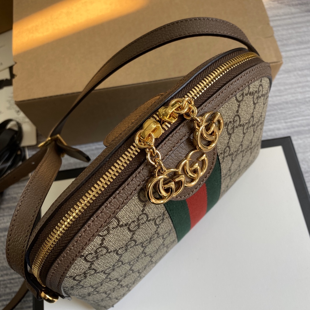 Gucci Ophidia GG Supreme Small Shoulder Bag 499621